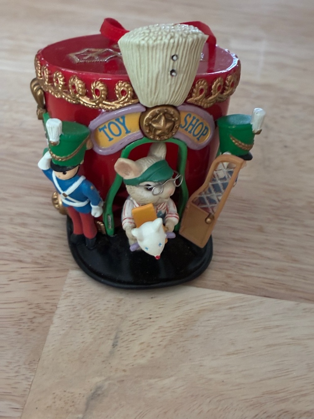 Vintage Enesco Toy Tinker Topper Ornament